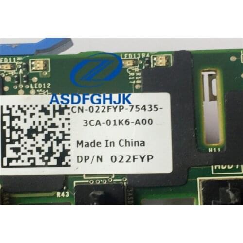 For Dell 22FYP 022FYP Poweredge R720 R820 8 Bay 2.5'' HD Backplane