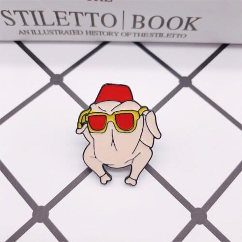 Cartoon Animal Eye Dog Frog Enamel Brooch Fun Ass Alloy Badge Denim Shirt Bag Pin Punk Accessories Jewelry Gifts For Friends