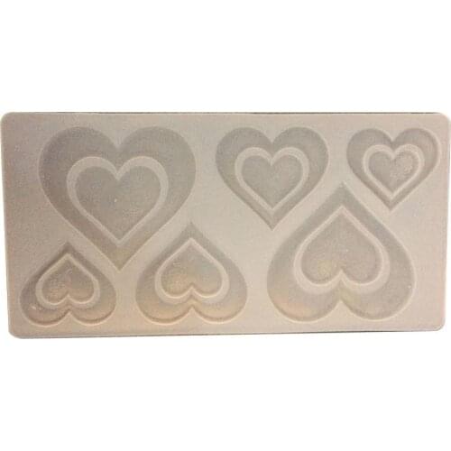 Cake Mold Heart Rose Pattern Non-stick Silicone Cupcake Cookies Mold for Baking Cake Mold