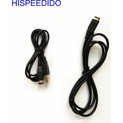 HISPEEDIDO 100 Pairs/lot Hot new usb charger cable + player link cable cord lead For Nintendo Gameboy Advance GBA GBA SP console