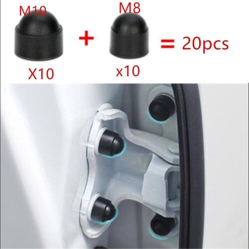 M8 M10 Car Door Screw Cap Nuts for HYUNDAI IX35 Solaris For Skoda Opel Mokka kia sportage for audi a4 volvo