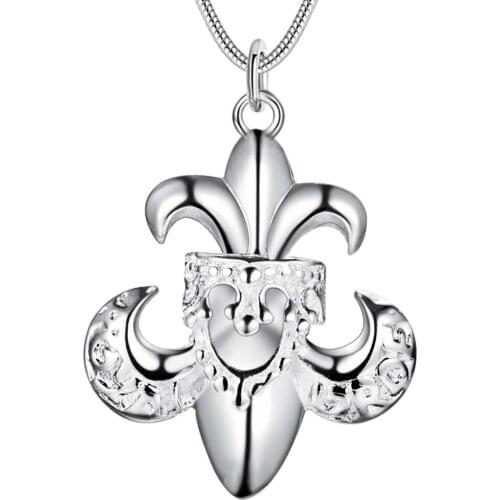 Wholesale Charm Silver Color Pendants For Women Fashion Jewelry Necklace Lady Fashion Jewelry Pendant Scorpion AN121/aumajlta