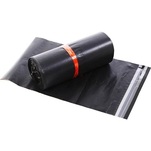 20PCS/LOT 20*30CM New material Black Self-seal Adhesive Courier Bags Plastic Poly Envelope Postal Shipping Mailing logistics Bag