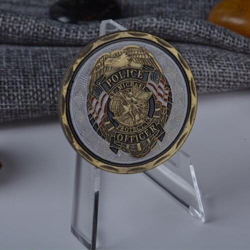 American Police Antique Craft Metal Commemorative Coin Collectible Coins Make America Better
