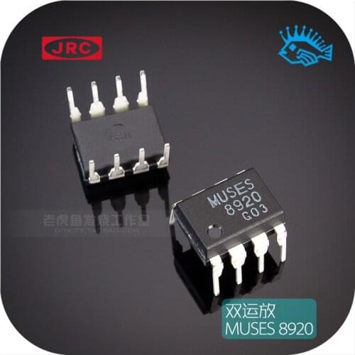 1pcs/5pcs Brand new original Japanese JRC MUSES8920 dual op amp DIP8