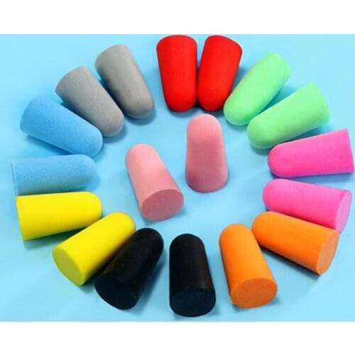 10 Pairs Comfort Soft Foam Ear Plugs Tapered Travel Sleep Noise Reduction Prevention Earplugs Sound Insulation Ear Protection
