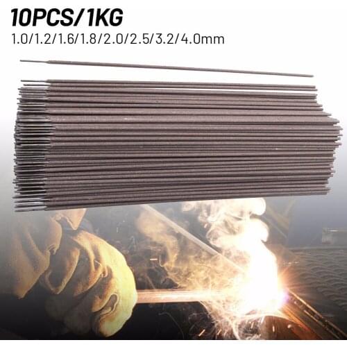 10Pcs/1KG J422 E6313 Carbon Welding Rod Diameter 1.0-4.0mm Welding Rod For Intermittent Welding Of Small Parts Of Thin Plates