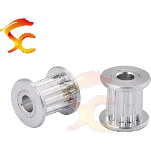 5PCS/Lot 3D belt pulley GT2 11 teeth bore 3.175mm fit for belt width 6mm GT2 Timing Pulley 2GT 11tooth Free Shipping