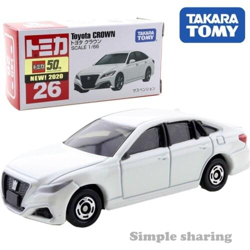 Takara Tomy Tomica No.26 Toyota Crown 1/66 Car Hot Pop Kids Toys Motor Vehicle Diecast Metal Model Collectibles New