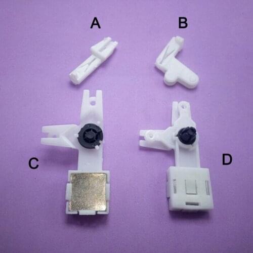 Car Door Lock Plastic Buckle Metal Pull Rod Connect Clip for Volkswagen VW Santana 1999 2000 2006