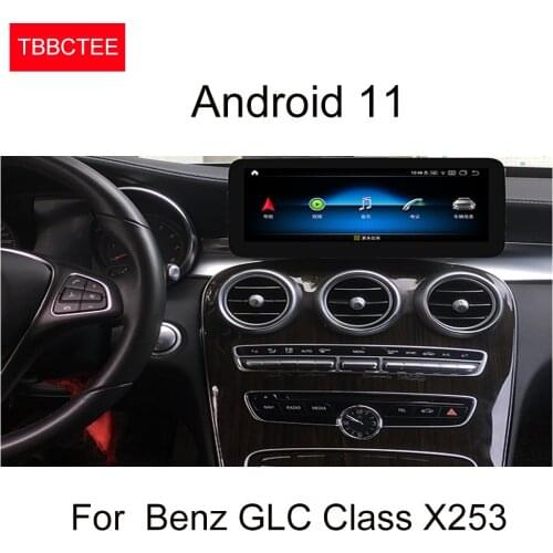 Android 11 wireless Carplay Car Radio Multimedia Player GPS Navi For Mercedes Benz GLC Class X253 2015~2021 Navigation WIFI 2DIN