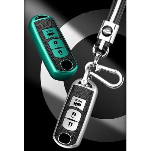 HOT Leather Tpu Car Remote Key Case Cover For Mazda 2 3 5 6 CX-3 CX-4 CX-5 CX-7 MX5 CX-9 Atenza Axela CX-7 CX3 CX8 Accessories