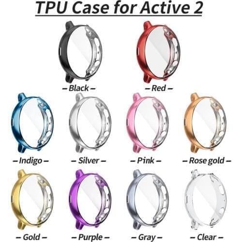 Galaxy Watch active case for Samsung galaxy watch active1 40mm Active 2 40mm 44mm Protector Full coverage Screen Protection case