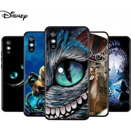 Silicone Cover Alice in Wonderland Cat For Xiaomi Redmi 9 9T 9C 8 7 6 Pro 9AT 9A 8A 7A 6A S2 5 5A 4X GO Phone Case