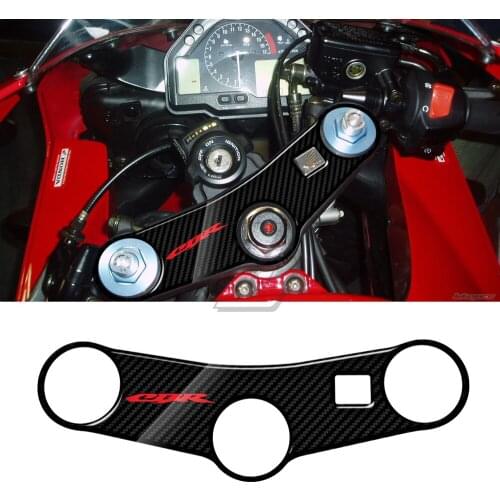 For Honda CBR600 2003-2004 3D Carbon-look Upper Triple Yoke Defender