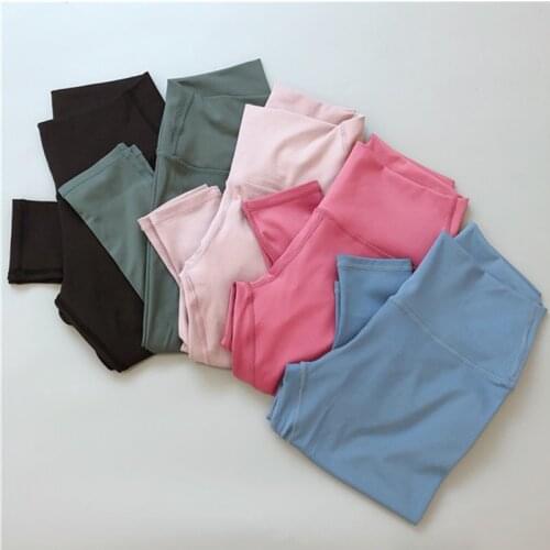 High waist leggings sport for women fitness 7 color plus size seamless leggings fitness workout running clothing female gym yoga