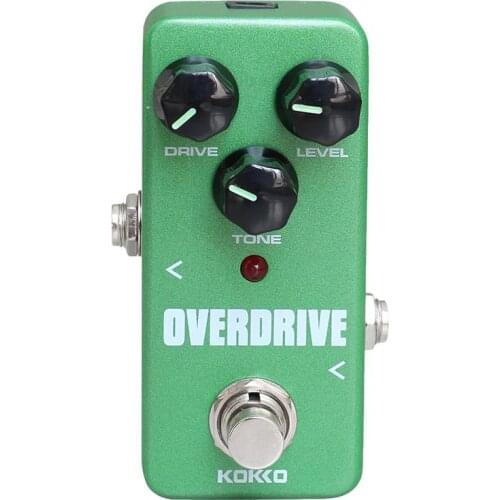 1 Pc Guitar Effect Pedal Vintage Overload Overdrive Green Stompbox Effect Pedal Stompbox Guitar Musical Instrument Bass