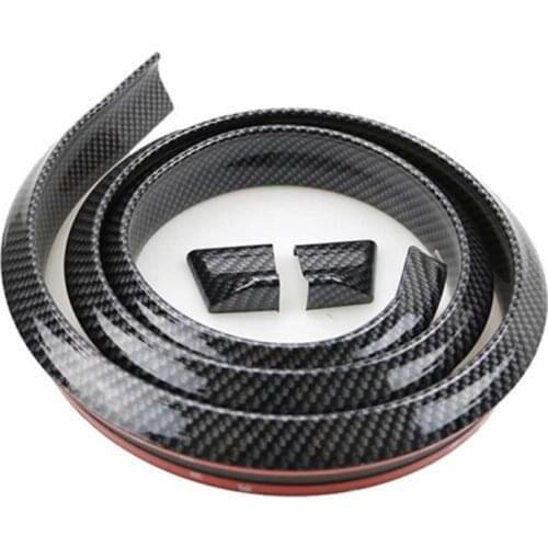 1.5M Car-Styling 5D Carbon Fiber Spoilers Styling DIY Refit Spoiler For Renault clio megane 2 3 duster renault Scenic Sandero