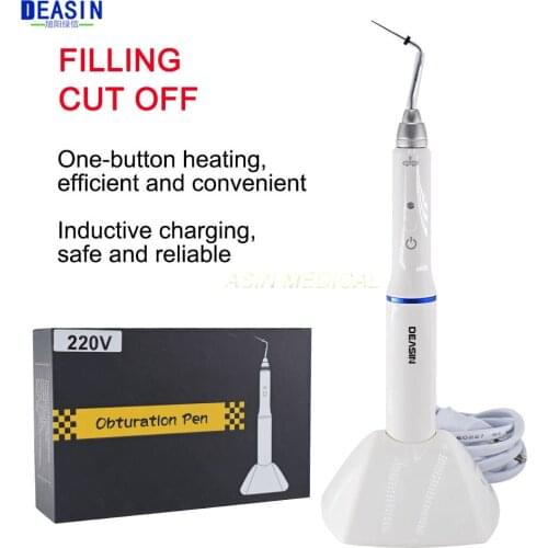 Dental Cordless Wireless Gutta Percha Obturation System Endo Heated Pen Dental Cordless Wireless Gutta Percha+2 Tips Dentist Lab
