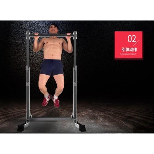 Adult Household Pull-ups Indoor Single And Double Barbell Rack Strength Training Fitness Equipment Squat Rack