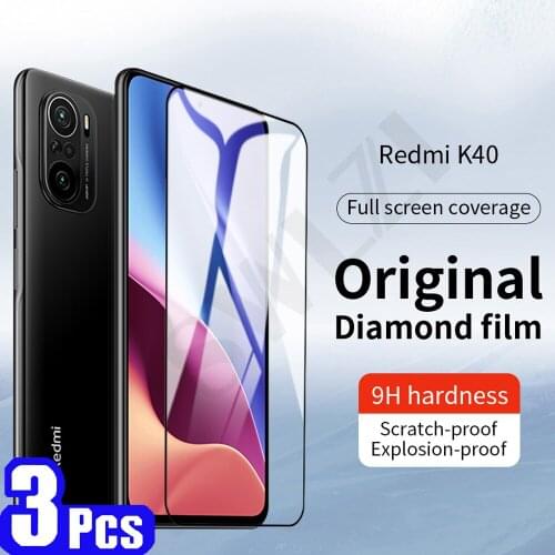 3/5Pcs screen protector for Redmi K20 K30 Ultra K30i K30S K40 note 10 10s pro max plus 10X 4G 5G tempered glass protective film