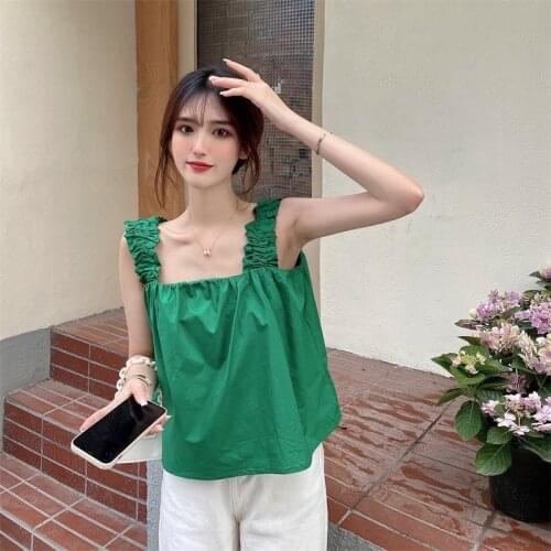 Womens Tube Top Summer Sweet Edible Tree Fungus Square Neck Short Top Women Loose Beach Cute Tops Women Korean