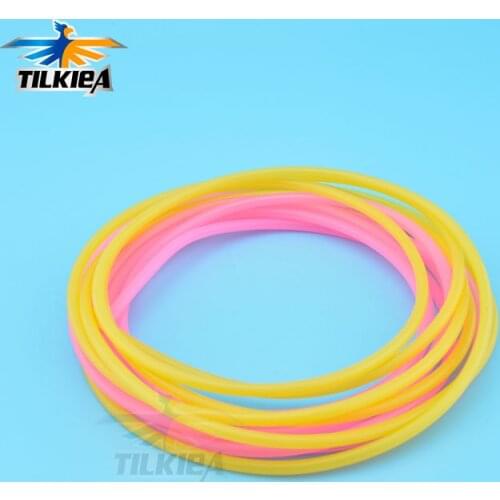 3mm*5mm Fuel Tube Silicone Tube Heat Resistant Tubes For RC Boat Gas Methanol Length 1 Meter