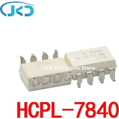 5PCS HCPL7840 DIP-8 HCPL-7840 DIP A7840 A 7840 DIP8 HCPL-7840-000E Optocoupler