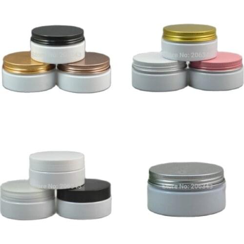 80G white plastic PET bottle/pot/jar for essence/mask/cream/moisturizer/wax/gel cosmetic packing skin care