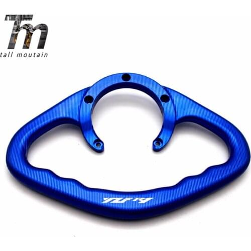 Motorcycle Accessories CNC Passenger Handgrips Hand Grip Tank Grab Bar Handles Armrest For Yamaha R1 R1M R1S YZF-R1 1998-2018