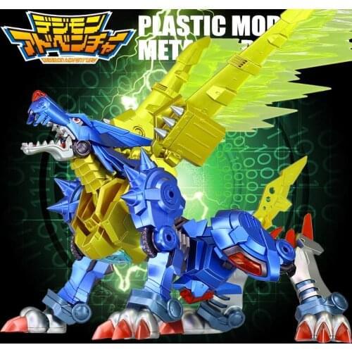 BANDAI Figure-rise Assembling Model Digital Monster MetalGarurumon True Colors Toy Anime Figure Model Collection Toy