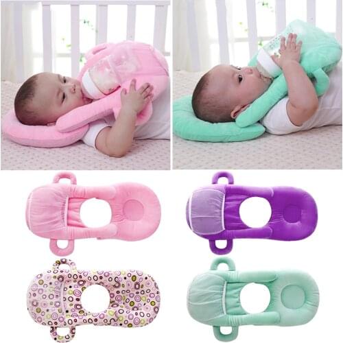 Baby Anti Spit Nursing Breastfeeding Layered Pillow Multi Function Infant Neck Pillow Adjustable Model Mat Feeding Pillow Care