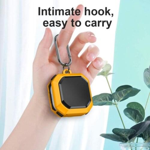 Portable Case For Samsung Galaxy Buds Live Cover Luxury TPU + PC Earphone Accessories Cover For Buds Pro Case Hard With Keychain