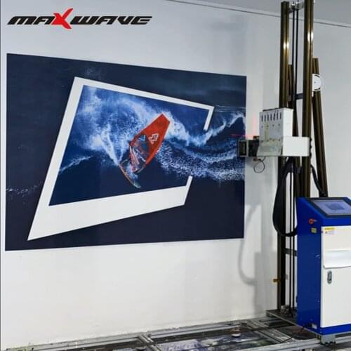 High Resolution Fastest Direct to Wall Inkjet Printing 3d Wall Printer UV Ink Wall Printing Machine