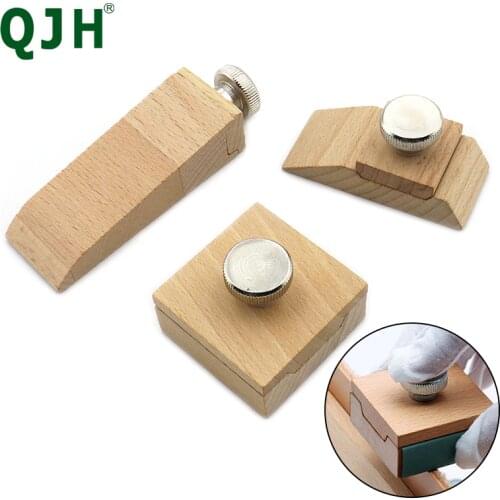 DIY Handmade Leather Sanding Block Sanding Block Abrasive Tools Vegetable Tanned Leather Edge Banding Grinding Edge Treatment