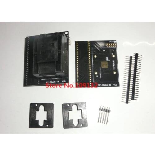 BGA64 Special EMMC Adapter For RT809H Programmer RT-BGA64-01 RT- BGA64-02 Socket 1.0mm spacing frame 11*13mm