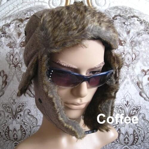 Adult Three Colors Winter Warm Ear Protection Warm Driving Riding Cap Ski Cap Mens Helmet Warm Cap Outdoor Sports Ski Bibs