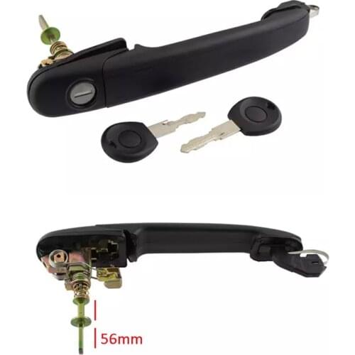 6N0837207C/D Front Left Right Door Handle with 2 Same Keys for P-OLO 6N 6N1 6N2 SHARAN SEAT ALHAMBRA GALAXY