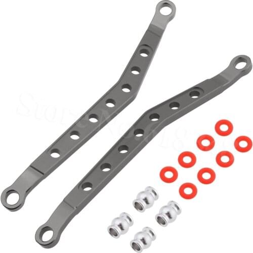 Aluminium Front/Rear Upper Chassis Links AX80083 Upgrade Parts for 1/10 Buggy AXIAL AX90056 AX90048 AX90033 Wraith RTR RC Parts