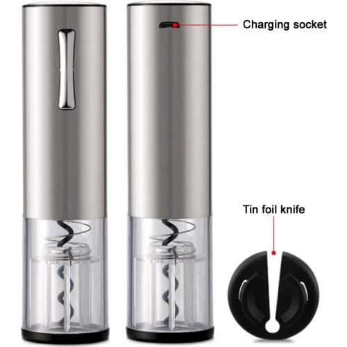 Automatic Bottle Opener Wine Opener Electric Red Wine Opener USB Rechargeable Jar Opener Kitchen Accessories Bottle Opener