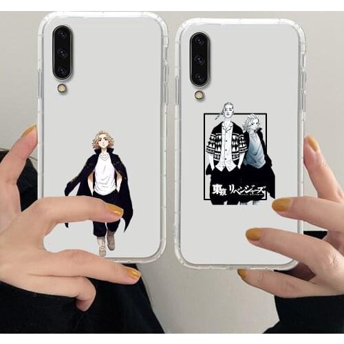 Anime Tokyo Revengers Phone Case For Samsung Galaxy A 3 5 7 8 10 20 21 30 40 50 51 70 71 E S 2016 2018 4G transparent 3D cover