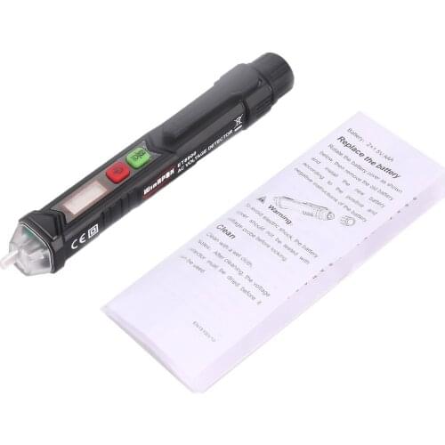 ET8900 AC Voltage Detector Non-Contact Tester Pen Volt Meter Sensor Electric Test Pencil 12V to 1000V Sensitivity Adjustable
