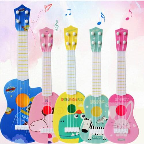 Children Kid Educational Play Toys Musical Instrument Animal Musical Guitar ukulele Toy