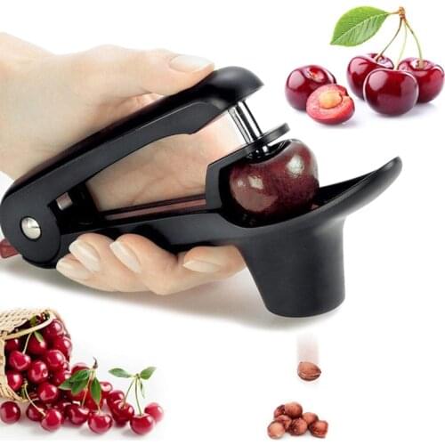 Cherry Pitter Tool Fruit Kitchen Pitter Remover Olive Core Corer Remove Pit Tool Seed Gadget Stoner Kitchen Gadgets Accessories