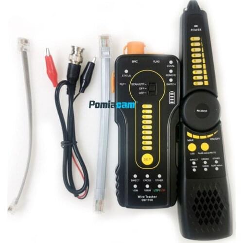 CT66 LED Display Lan Cable POE Wire Checker Cat6 Lan Test Network Tool Scan Cable UTP cable test PD (powered) test