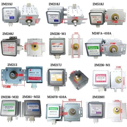 Microwave Oven Magnetron for 2M219J 2M261-M32 2M236-M1 2M231 2M217J 2M213 M24FB-610A 2M219J(90% new)