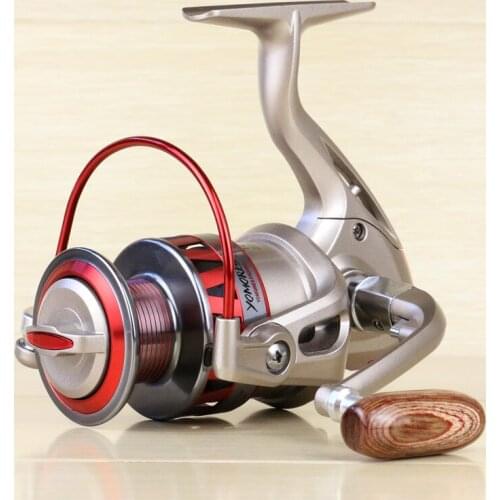 Metal Spinning Fishing Reel 1000-7000 Series Left / right rocker interchangeable 5.5:1 10BB + 1 Bearing Balls Fishing Wheel