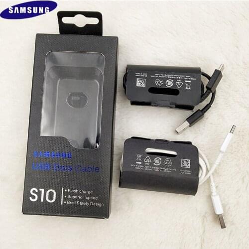 Samsung S10 TYPE C Cable Original 100cm USB3.1 Fast Charger Wire Cord For SAMSUNG Galaxy A11 A21 A31 A41 A12 M30 M51 M31S A02 S