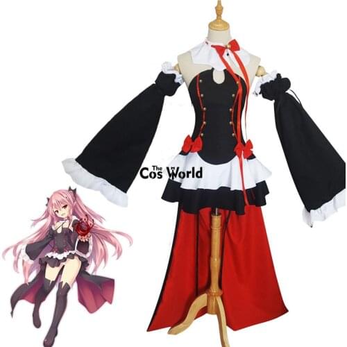 Owari no Seraph Of The End Krul Tepes Vampire Halloween Hallowmas Uniform Dress Outfit Anime Cosplay Costumes
