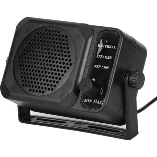 Mini External Speaker NSP-150V 2-Way Radio CB HF VHF UHF Transceiver Car Intercom Speaker